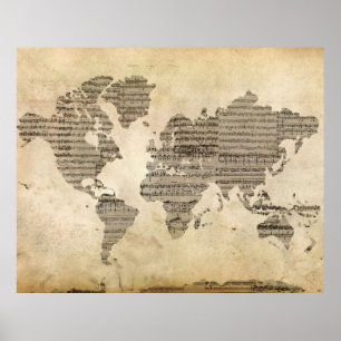 Affiches Monde de la musique