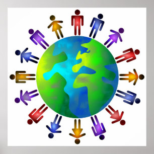 Affiches Monde de personnes