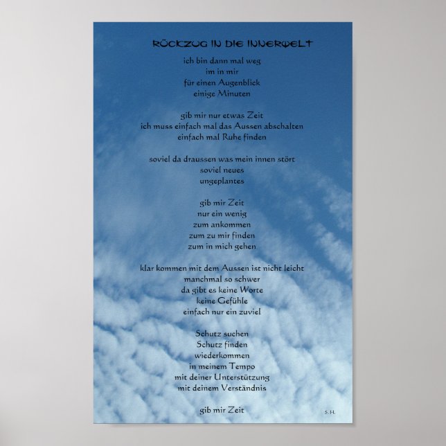 Affiches Monde intérieur (Devant)