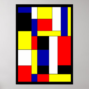 Affiches Mondrian #11