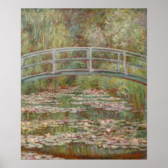 Affiches Monet Pont Japonais de Giverny (Devant)