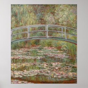 Affiches Monet Pont Japonais Français Giverney