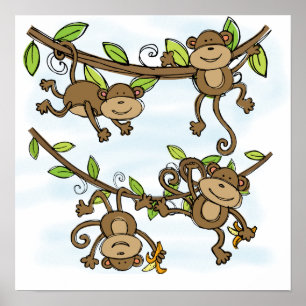 Affiches Monkey Shine