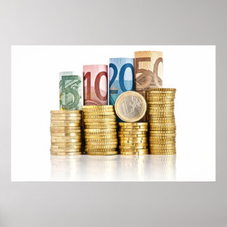 Affiches monnaie euro