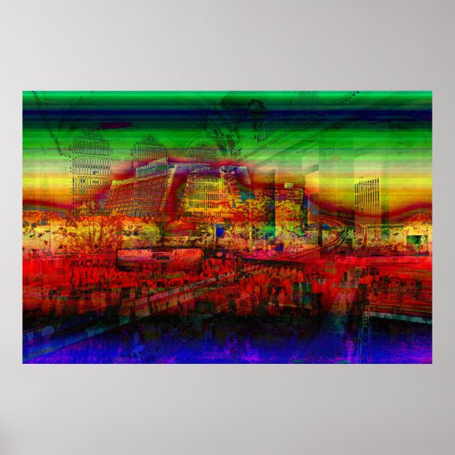 Affiches Monorail à Contemporary Hotel et gare C (Devant)