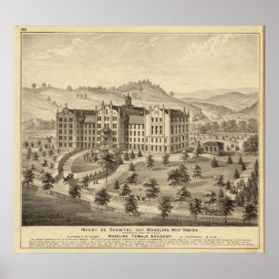 Affiches Mont de Chantal, près de Wheeling, Virginie occide