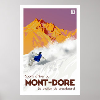 Affiches Mont Dore