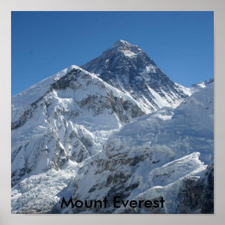 Affiches Mont Everest #1