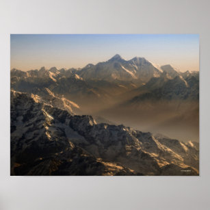 Affiches Mont Everest, Monts Himalaya, Asie