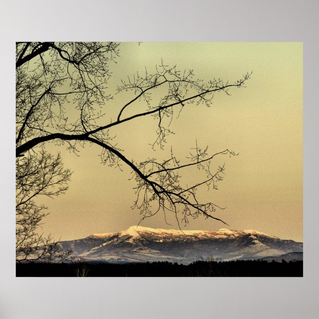 Affiches Mont Mansfield, Vermont (Devant)