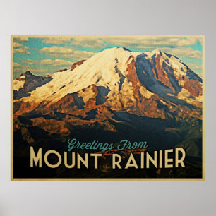 Affiches Mont Rainier