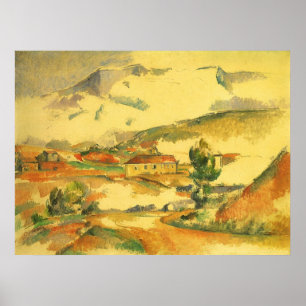 Affiches Mont Sainte Victoire par Paul Cezanne, Art ancien