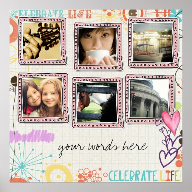 Affiches montage photo instagram (Devant)