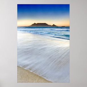 Affiches Montagne de la Table dans la baie de la Table