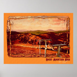 Affiches Montagne des Rocheuses