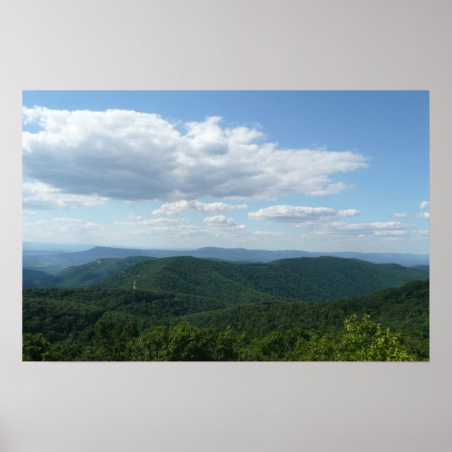 Affiches Montagnes des Appalaches I Shenandoah (Devant)