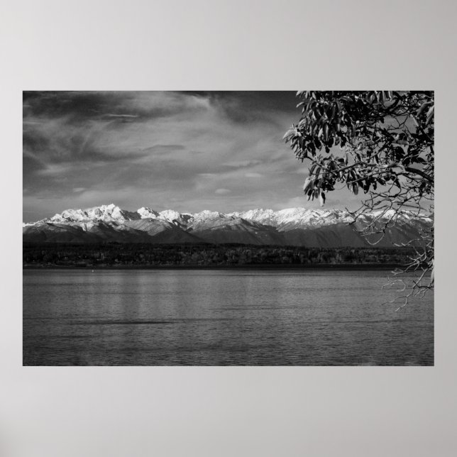 Affiches Montagnes Olympiques (Devant)