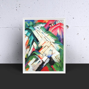 Affiches Montagnes (Paysage) par Franz Marc, Art Vintage
