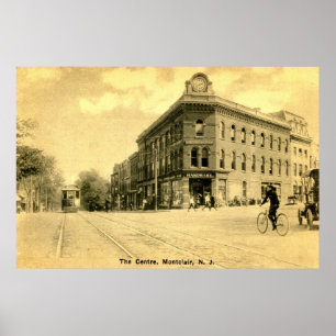 Affiches Montclair, grue Building, de NJ cru 1915