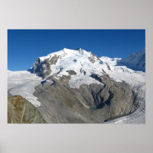 Affiches Monte Rosa, Alpes suisses