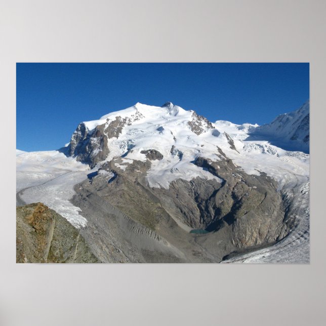 Affiches Monte Rosa, Alpes suisses (Devant)