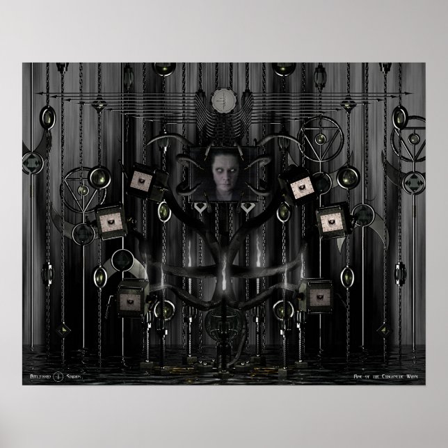 Affiches Montée du Wyrm Cybernétique (Devant)