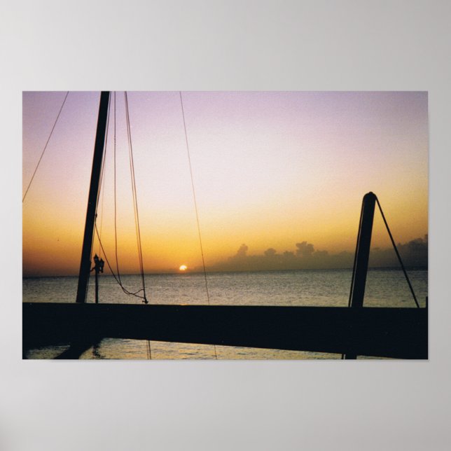 Affiches Montego Bay Jamaïque (Devant)