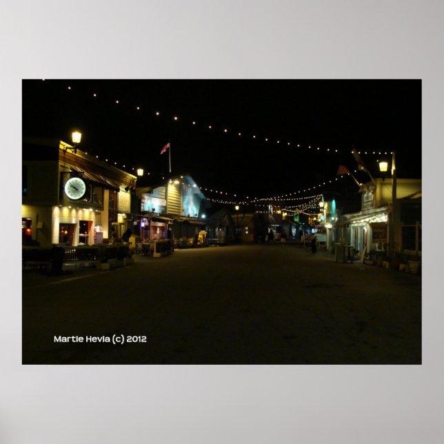 Affiches Monterey Fisherman's Wharf (Devant)