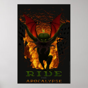 Affiches Montez l'affiche d'apocalypse