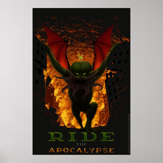 Affiches Montez sur l'affiche de l'Apocalypse (Devant)
