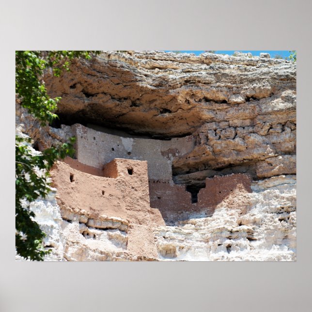 Affiches Montezuma Castle Cliff Dwelling - Montezuma (Devant)