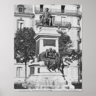 Affiches Monument à Alexandre Dumas Pere, 1883