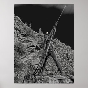 Affiches Monument contre l'incendie de la mine Sunshine - É