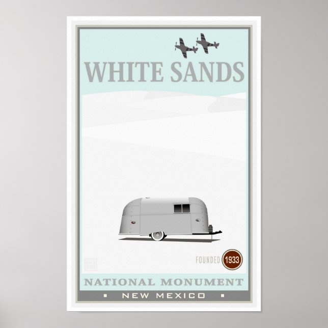 Affiches Monument national de White Sands 1 (Devant)