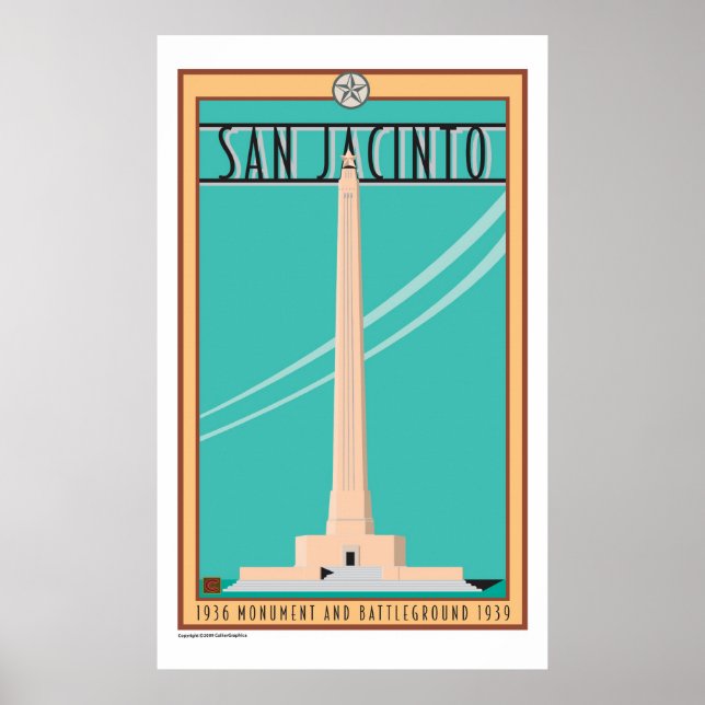 Affiches Monument-Poster de San Jacinto (Devant)