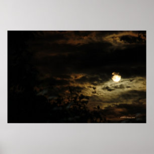 Affiches MoonShine and Storm Clouds