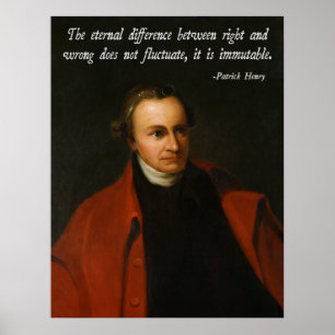 Affiches Moralité de Patrick Henry