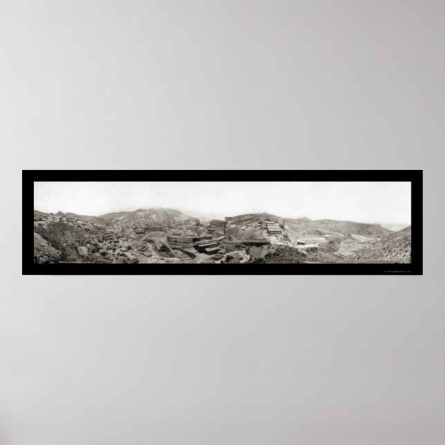 Affiches Morenci, AZ Mine Photo 1909 (Devant)