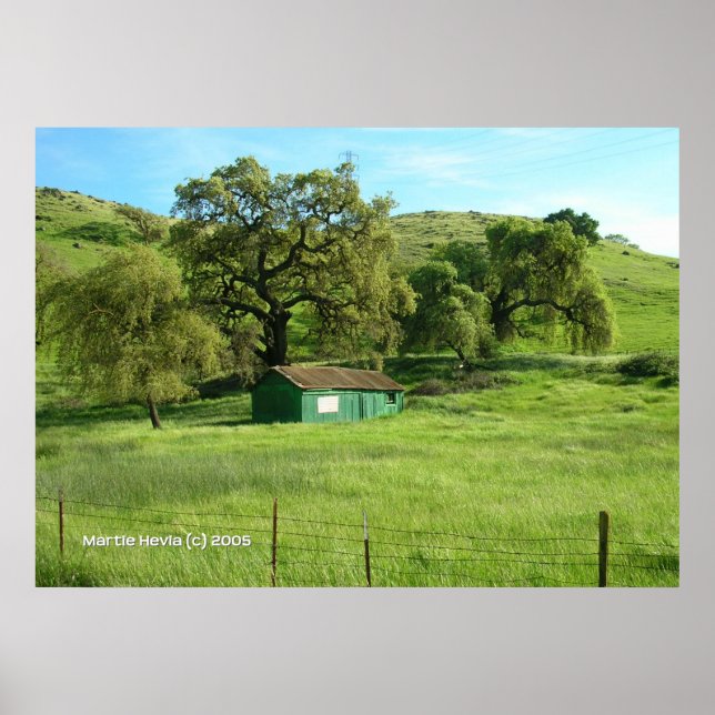 Affiches Morgan Hill Meadow (Devant)