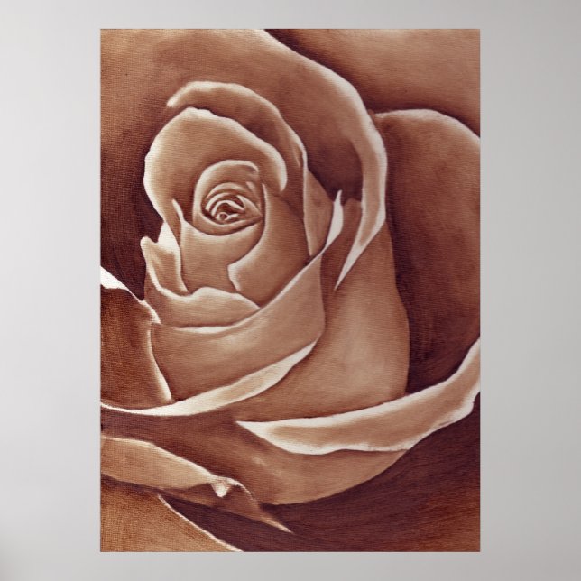 Affiches Morning Bliss - Rose dans le pétrole (Devant)