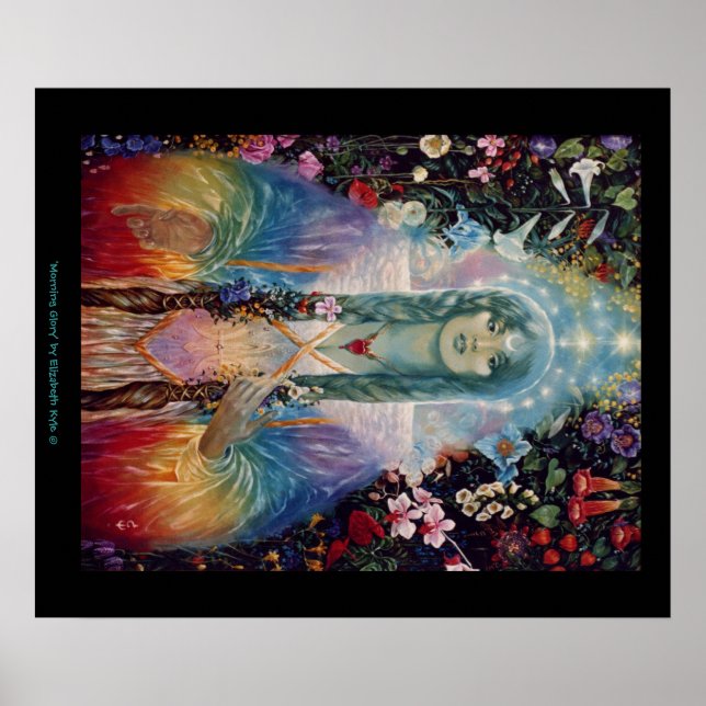 Affiches 'Morning Glory' par Elizabeth Kyle (Devant)