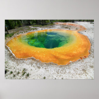 Affiches Morning Glory Pool, Yellowstone Nationa...