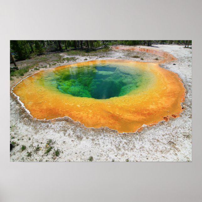 Affiches Morning Glory Pool, Yellowstone Nationa... (Devant)