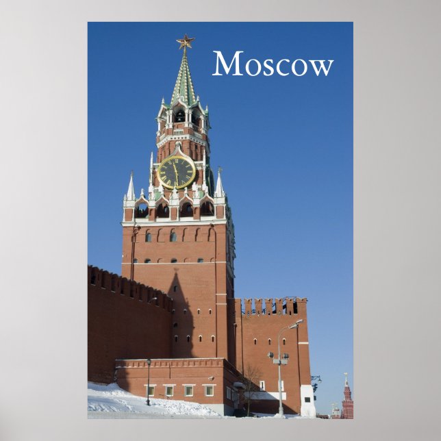 Affiches Moscou Kremlin (Devant)