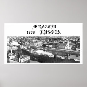 Affiches Moscou, Russie, 1900