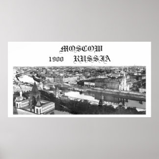 Affiches Moscou, Russie, 1900