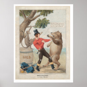 Affiches Mose en Californie : Set-to with a Bear (1475)