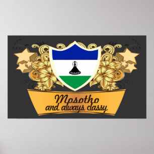 Affiches Mosotho chic