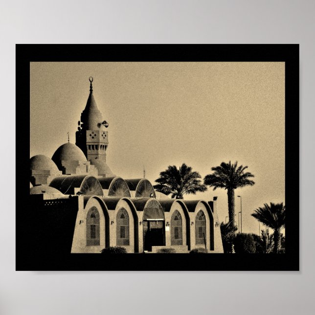 Affiches Mosquée de Jeddah (Devant)