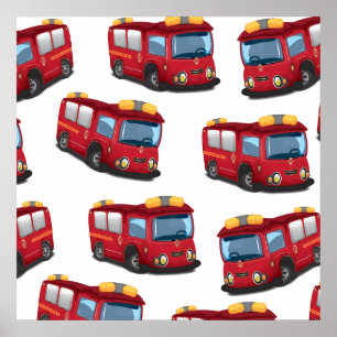 Affiches Moteur d'incendie